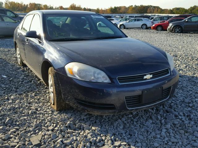 2G1WB58K381280836 - 2008 CHEVROLET IMPALA LS BLUE photo 1