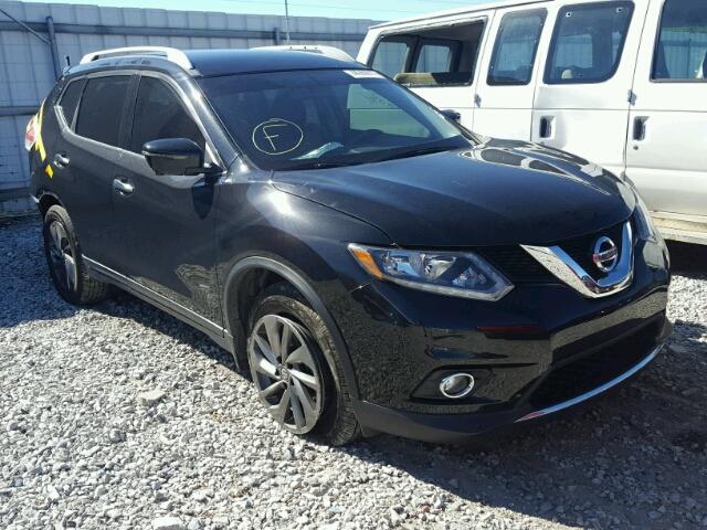 KNMAT2MT9GP699450 - 2016 NISSAN ROGUE S BLACK photo 1