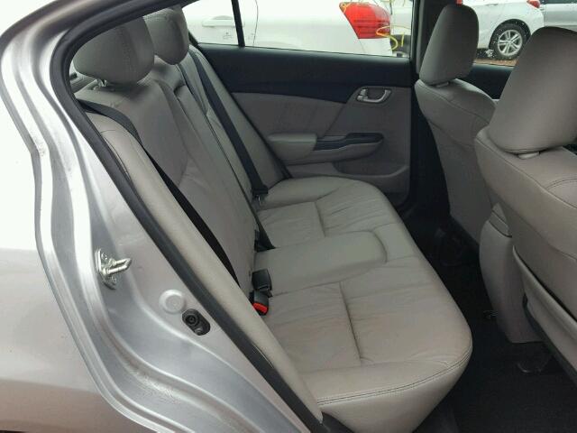 19XFB2F99FE031074 - 2015 HONDA CIVIC EXL 银色 照片 6