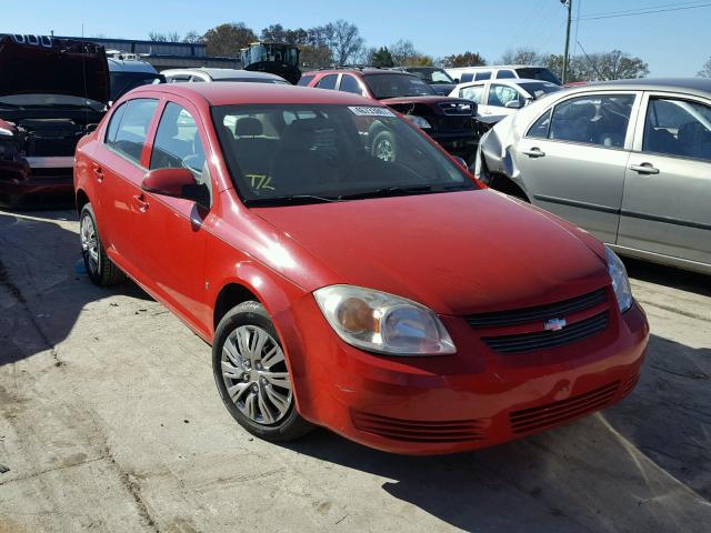 1G1AT58H097111499 - 2009 CHEVROLET COBALT LT RED photo 1