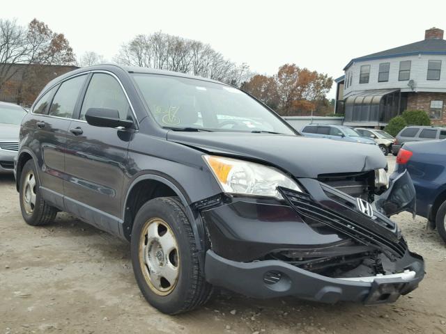 JHLRE48397C034951 - 2007 HONDA CR-V LX BLACK photo 1