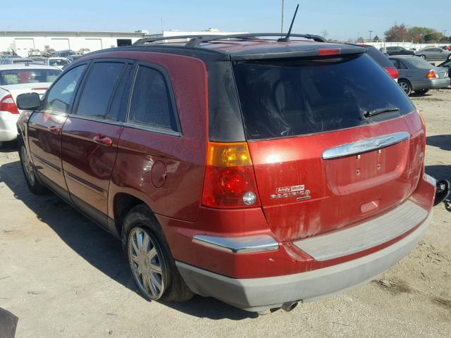 2A8GM68X47R214084 - 2007 CHRYSLER PACIFICA T RED photo 3