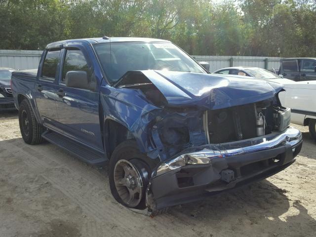 1GTDT138058232008 - 2005 GMC CANYON BLUE photo 1