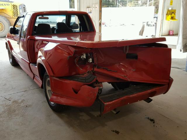 1GCCS19W218248886 - 2001 CHEVROLET S TRUCK S1 RED photo 3