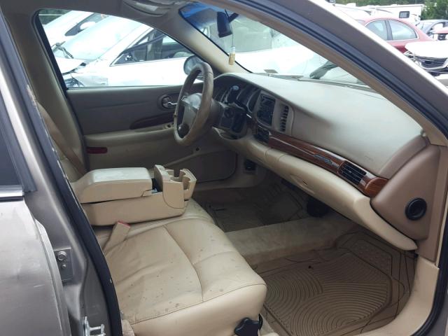 1G4HP52KX44165414 - 2004 BUICK LESABRE CU BEIGE photo 5