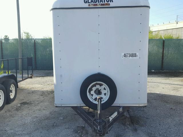 5MNBE12155F004093 - 2005 CARGO TRAILER WHITE photo 10