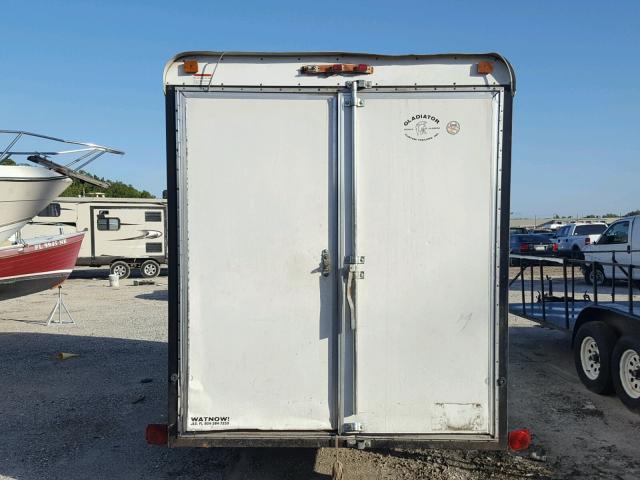 5MNBE12155F004093 - 2005 CARGO TRAILER WHITE photo 9