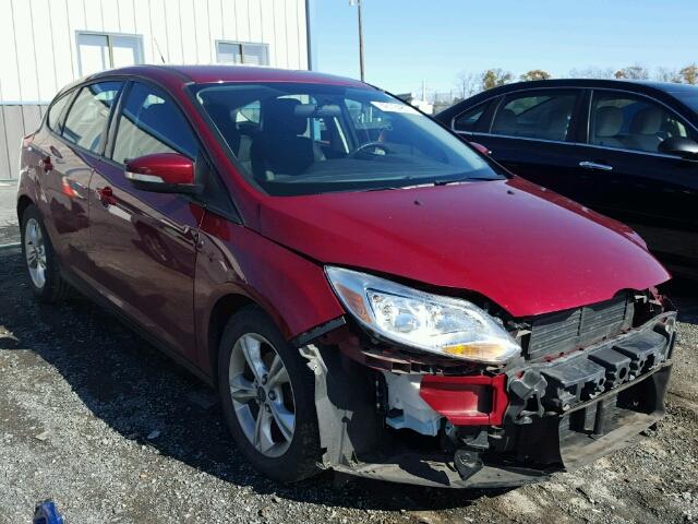 1FADP3K22EL262918 - 2014 FORD FOCUS SE RED photo 1