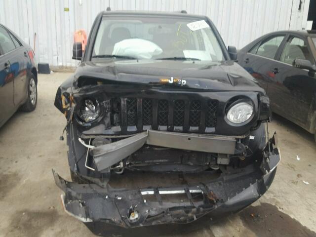 1C4NJPCB2ED604173 - 2014 JEEP PATRIOT LI BLACK photo 9