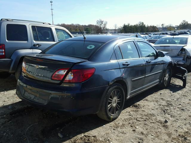 1C3LC56KX7N534120 - 2007 CHRYSLER SEBRING TO BLUE photo 4