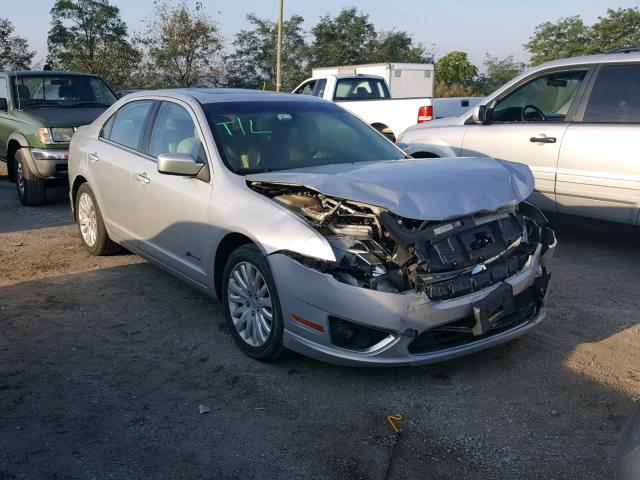 3FADP0L33AR178141 - 2010 FORD FUSION HYB SILVER photo 1