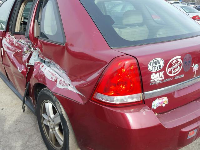 1G1ZT64864F170134 - 2004 CHEVROLET MALIBU MAX MAROON photo 10