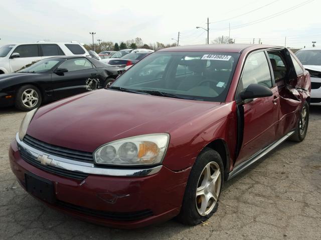 1G1ZT64864F170134 - 2004 CHEVROLET MALIBU MAX 栗色 照片 2