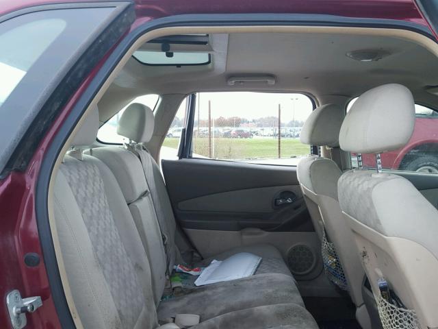 1G1ZT64864F170134 - 2004 CHEVROLET MALIBU MAX 栗色 照片 6