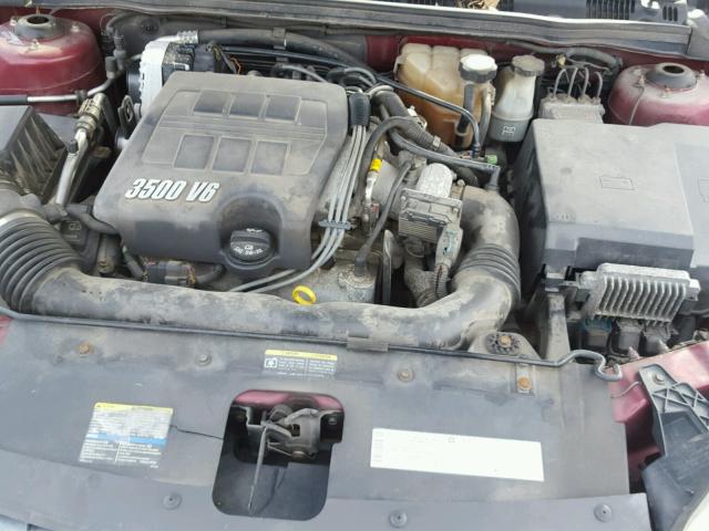 1G1ZT64864F170134 - 2004 CHEVROLET MALIBU MAX 栗色 照片 7