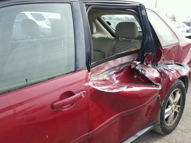 1G1ZT64864F170134 - 2004 CHEVROLET MALIBU MAX 栗色 照片 9