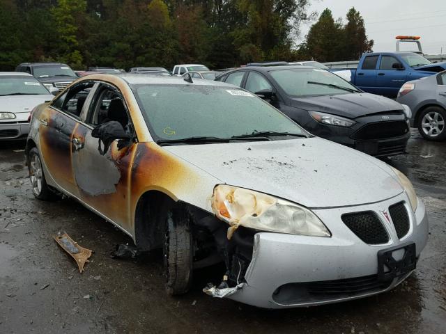 1G2ZH57N794150471 - 2009 PONTIAC G6 GT SILVER photo 1