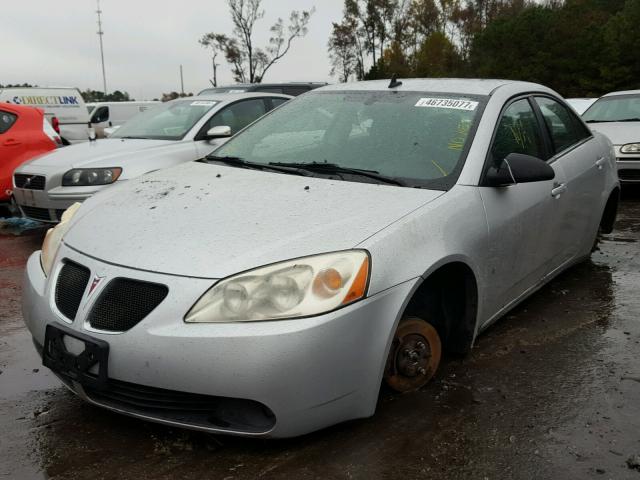 1G2ZH57N794150471 - 2009 PONTIAC G6 GT SILVER photo 2