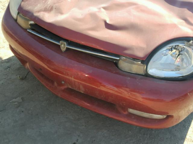 1P3ES46CX1D116213 - 2001 PLYMOUTH NEON BASE ORANGE photo 7