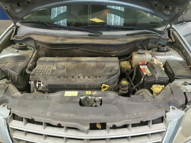 2C8GF68484R334603 - 2004 CHRYSLER PACIFICA GRAY photo 7