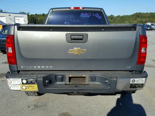 1GCNCPEX9BZ454158 - 2011 CHEVROLET SILVERADO GRAY photo 6