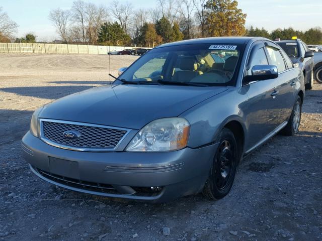 1FAHP25197G154659 - 2007 FORD FIVE HUNDR GREEN photo 2