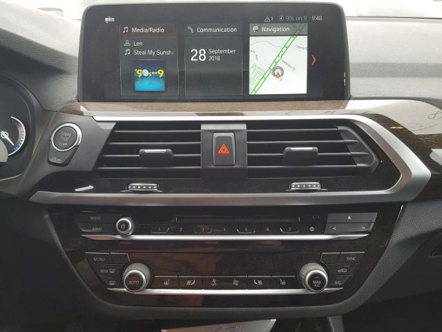 5UXTR9C59JLC82560 - 2018 BMW X3 XDRIVEM BLACK photo 9