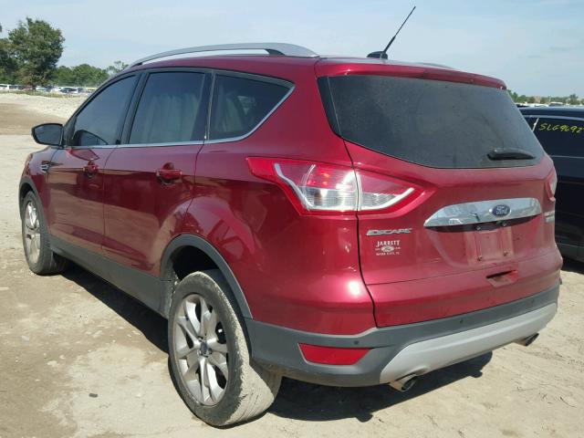 1FMCU0JX1EUB93624 - 2014 FORD ESCAPE TIT RED photo 3