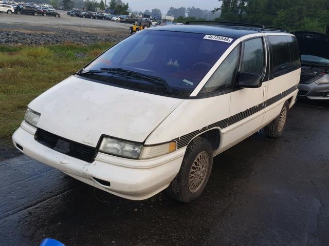 1GHCU06D2LT326956 - 1990 OLDSMOBILE SILHOUETTE WHITE photo 2