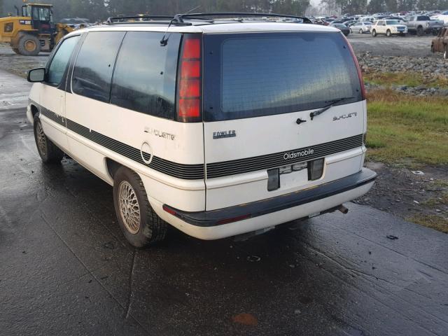 1GHCU06D2LT326956 - 1990 OLDSMOBILE SILHOUETTE WHITE photo 3