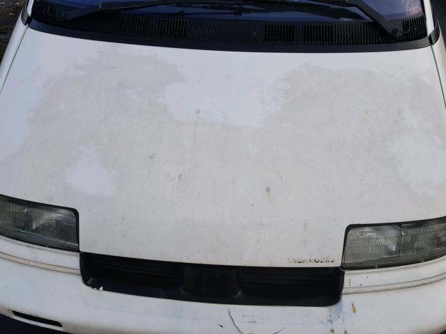 1GHCU06D2LT326956 - 1990 OLDSMOBILE SILHOUETTE WHITE photo 7