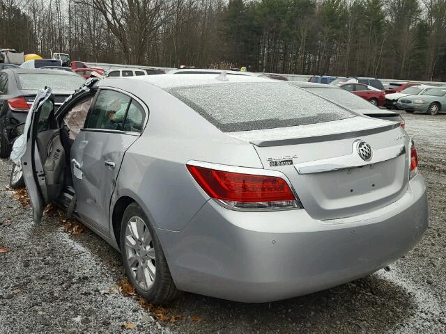 1G4GC5ER0DF126867 - 2013 BUICK LACROSSE SILVER photo 3