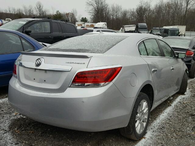 1G4GC5ER0DF126867 - 2013 BUICK LACROSSE SILVER photo 4