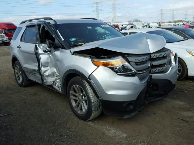 1FM5K7B80FGB17729 - 2015 FORD EXPLORER SILVER photo 1