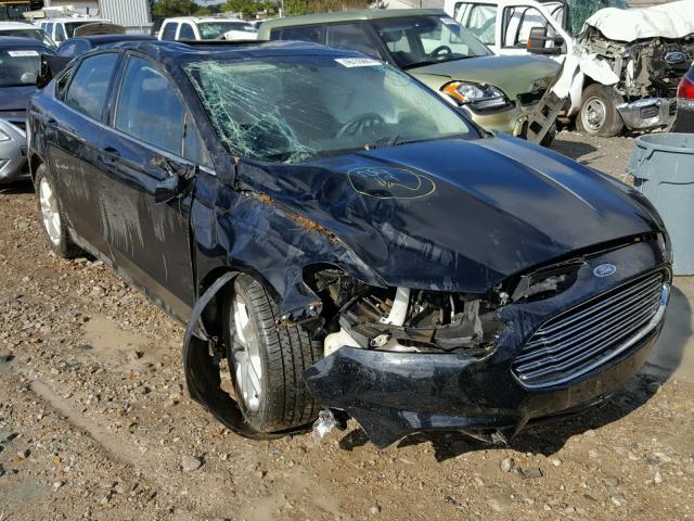 3FA6P0H73GR179870 - 2016 FORD FUSION SE BLACK photo 1