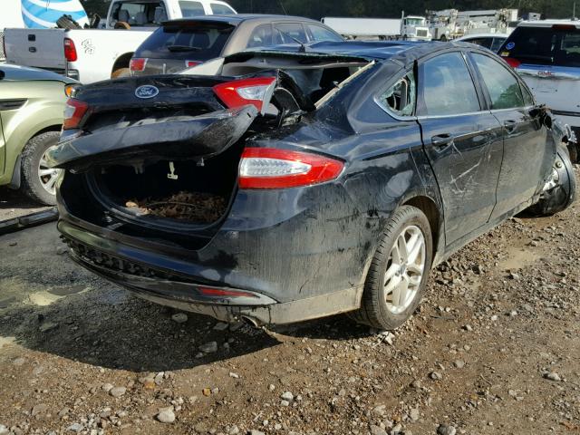 3FA6P0H73GR179870 - 2016 FORD FUSION SE BLACK photo 4