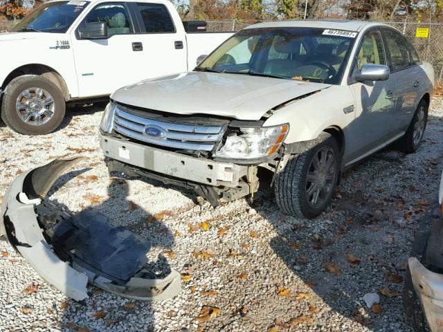 1FAHP25WX8G141125 - 2008 FORD TAURUS LIM TAN photo 2