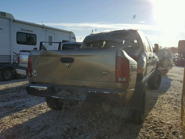 3D7LX39C06G191839 - 2006 DODGE RAM 3500 TAN photo 4