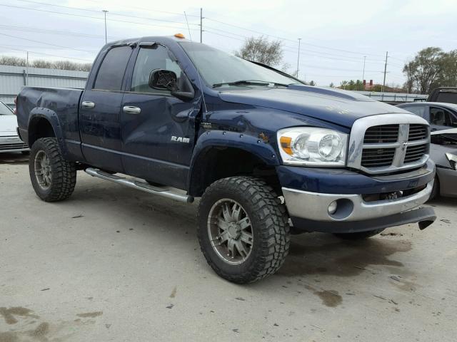 1D7HU18208J121349 - 2008 DODGE RAM 1500 S BLUE photo 1