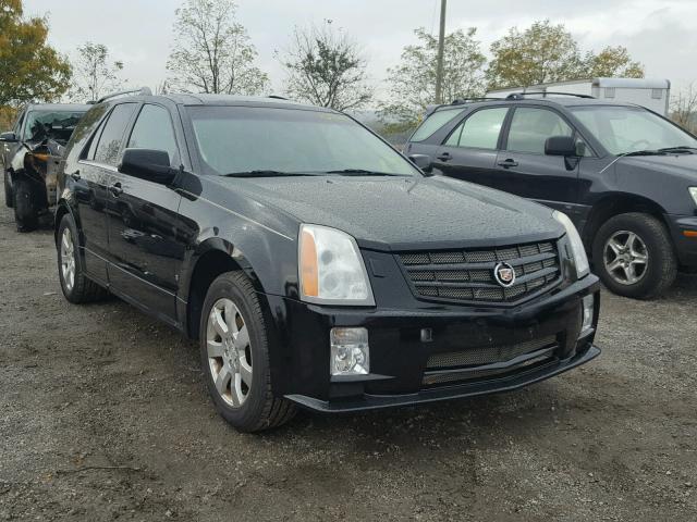 1GYEE437780207157 - 2008 CADILLAC SRX BLACK photo 1