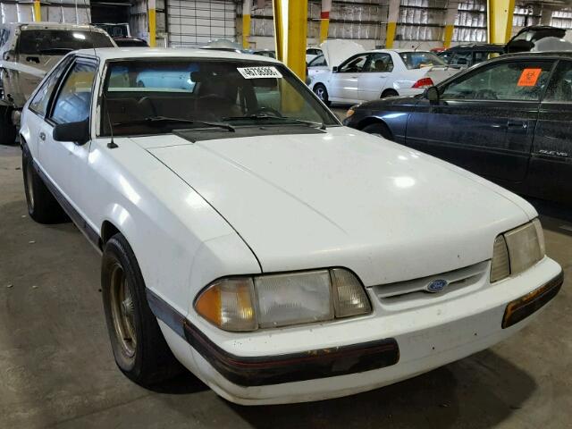 1FABP41A9KF276704 - 1989 FORD MUSTANG LX WHITE photo 1