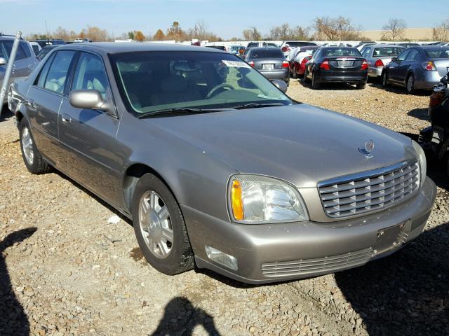 1G6KD54Y73U183536 - 2003 CADILLAC DEVILLE BEIGE photo 1