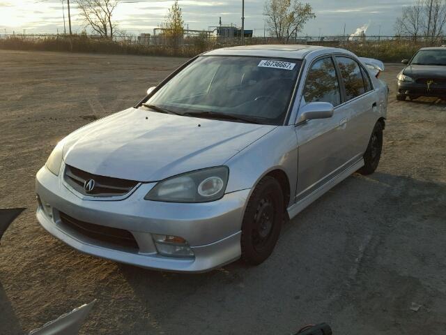 2HHES36814H003048 - 2004 ACURA 1.7EL PREM SILVER photo 2