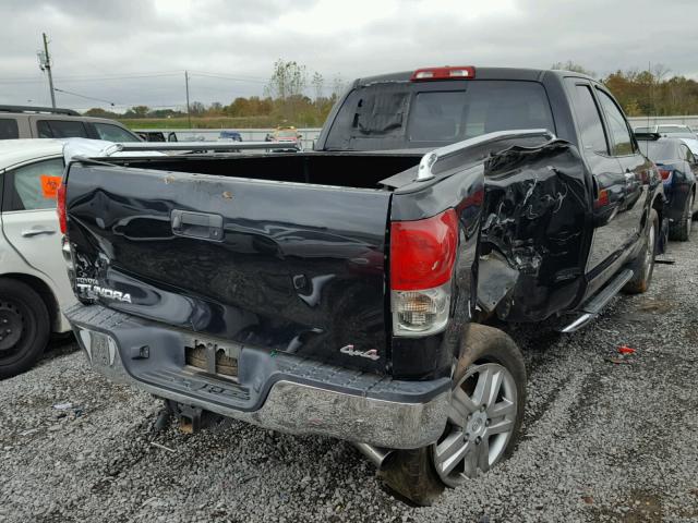 5TFBV58117X027231 - 2007 TOYOTA TUNDRA DOU BLACK photo 4