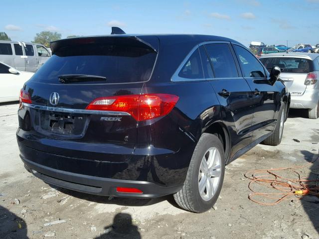 5J8TB3H56FL015653 - 2015 ACURA RDX TECHNO BLACK photo 4