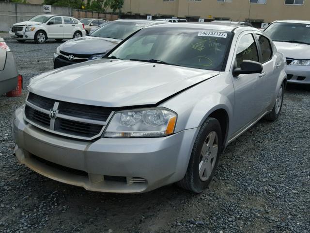 1B3CC4FB3AN103309 - 2010 DODGE AVENGER SX GRAY photo 2