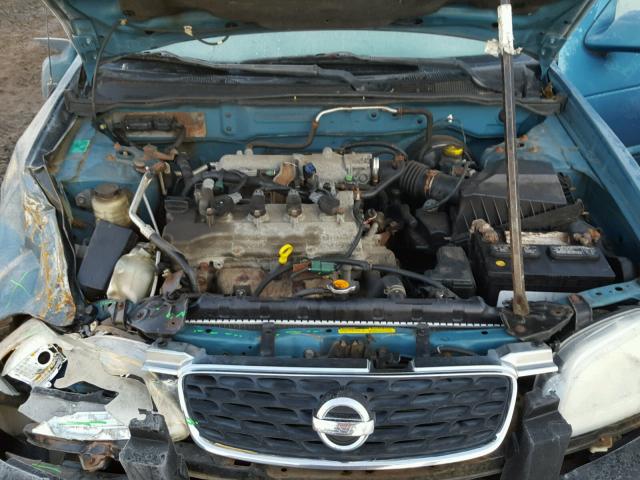 3N1CB51D73L777470 - 2003 NISSAN SENTRA XE GREEN photo 7