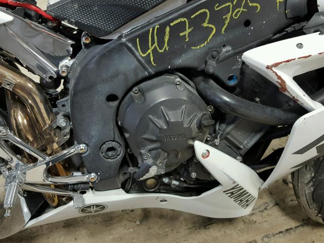 JYARN20Y88A002346 - 2008 YAMAHA YZFR1 WHITE photo 7