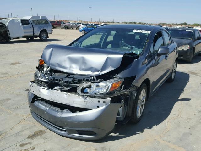 19XFB2F97CE318361 - 2012 HONDA CIVIC EXL 灰色 照片 2