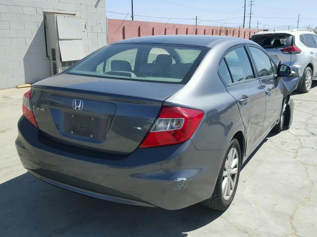 19XFB2F97CE318361 - 2012 HONDA CIVIC EXL 灰色 照片 4